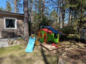 piaskownica, domek dla dzieci